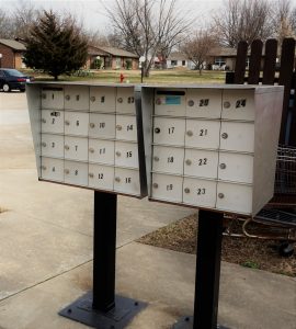Checotah Village Apartments Mailboxes