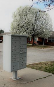 Holdenville Ridge Apartments Mail Boxes