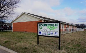 Holdenville Ridge Apartments Sign 1