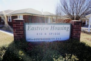 Eastview Apartments Sign