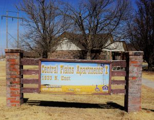 Central Plains Village I Apartments Sign